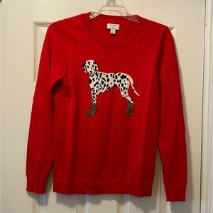 Jcrew Dalmatian sweater